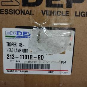 Lampu depan RH Isuzu Trooper headlamp