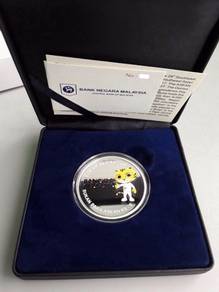 Malaysia 29th KL Sea Games 2017 Single Proof coin
