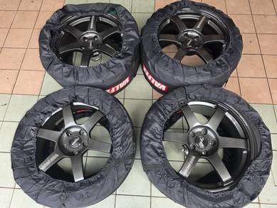 Te37 Saga forged 18 8.5j 35et sport rim Japan ce28