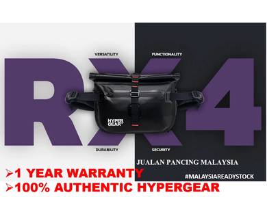 HYPERGEAR WAIST POUCH RUSH X4 - Black , Waterproof