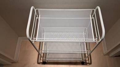 IKEA HORNAVAN -Trolley, white