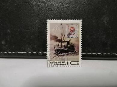 1986 Korea Stamp Ship Ice Breaker