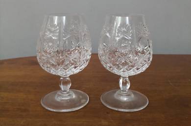 Footed Crystal whisky glass 2