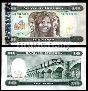 Eritrea 10 nakfa 1997 p 3 unc