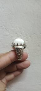 cincin batu buntat kelapa 