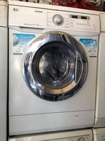 Mesin Basuh Auto Washing Machine Front Load LG
