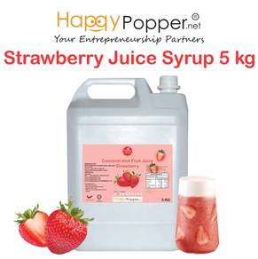Sirap Concentrated Fruit Juice Syrup Strawberry 5k
