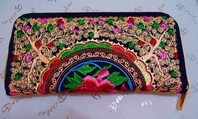 NEW Ladies Chinese Purse - Full Embroidery
