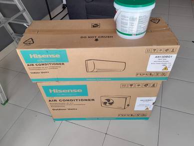 Hisense 1.0hp Non Harga Siap Pasang Aircond DA1818
