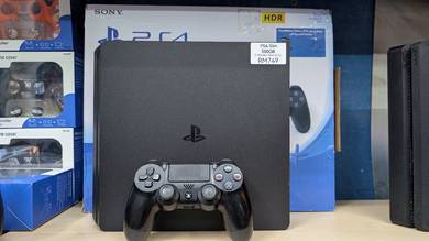 PS4 Slim 500GB, Ori Controller, Terima Trade-In 