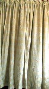 Cotton-Linen Curtains 156 x 83 inches (2 Pieces)