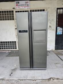 Samsung side by side door fridge refrigerator 496L