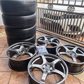 RIM 17 ADVAN RACING TC4
✅PCD5x100 7.5JJ ET38
veloz
