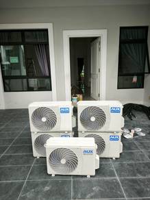 AUX  1.0hp INVERTER air cond free install