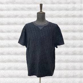 Dior Oblique Terry Cotton Towel Full Oblique Tee