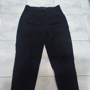 seluar slack hitam 