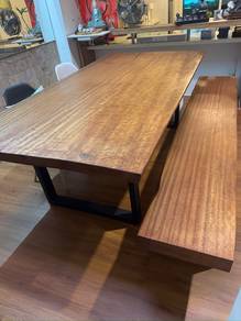Solid Wood Dining Table & bench