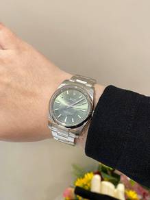Rolex Air King Oyster Perpetual Olive Green Dial