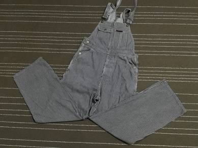 Vintage BAD BOY JEANS hickory overall "S
