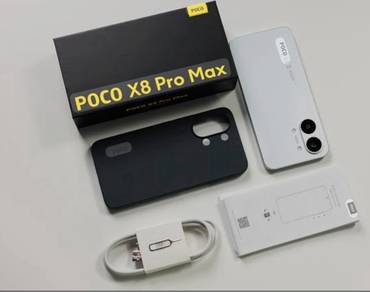Poco x8pro max 12+12/512GB