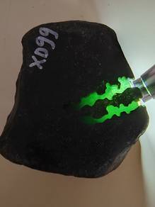 Icy Spinach Green Burmese Jadeite Jade Rough Stone
