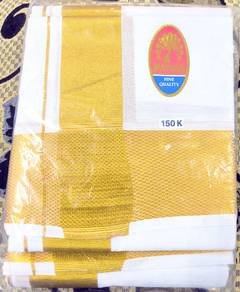 INDIAN STYLE MAYURA 150K GOLDEN BORDER LINE VESTHi
