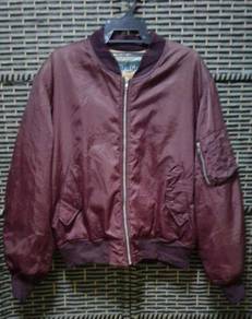Flight jacket ma-1 BURGH SCOTT REDCHERRY