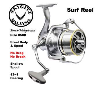 SKYGITZ MALAYSIA STACO 13+1bb 8500 Surf Pantai Spi