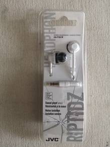 JVC Stereo Headphones (Model HA-FX8-W) (NEW)