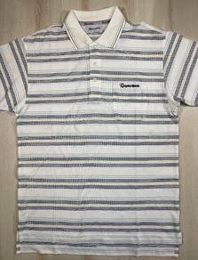 TaylorMade Stripes Collar Tee #AM Used