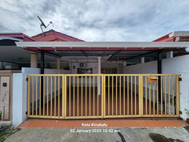 1-storey Terraced House For Rent in Kota Kinabalu,SBH