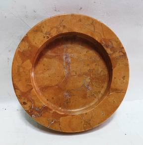 Vintage ashtray is made of marble with a unique or