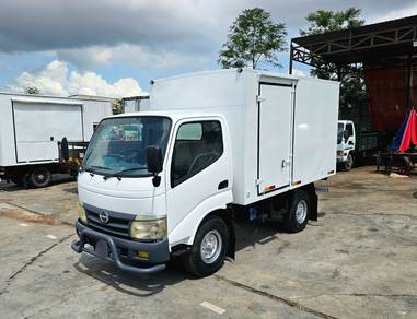 Hino WU302 10 Kaki Aluminium Box Green Engjne