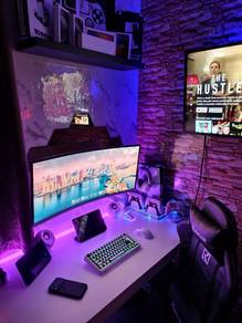 Fullset Gaming Pc with Premium White Setup 