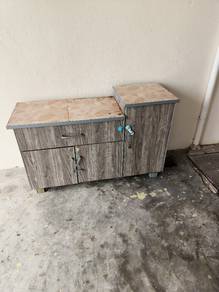 kabinet dapur gas