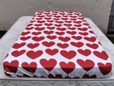 C058 Cadar 90 x 191 cm Single Bed Sheet Cover