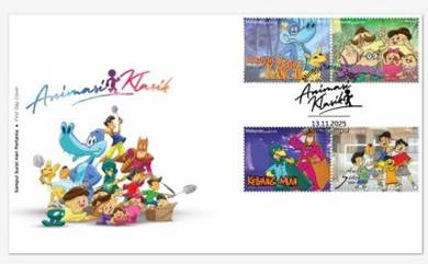 First Day Cover Classic Animation Malaysia 2025