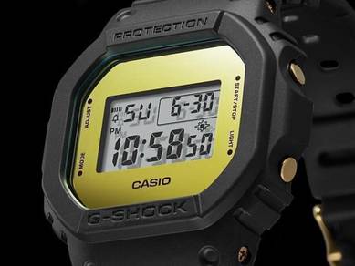 Watch-Casio G SHOCK MIRROR DW5600BBMB-1- ORIGINAL
