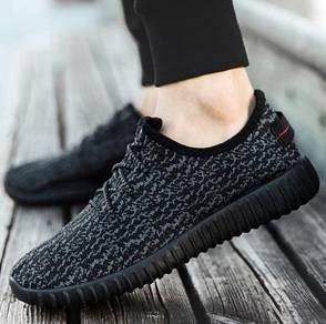 SA0251 BLACK SNEAKER SPORT KASUT MURAH SHOEs 🔥