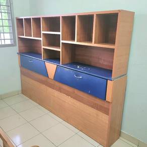 Big Storage Rack Bookshelf Rak Buku Kabinet Simpan