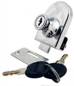 Cabinet glass door lock / kunci almari kaca