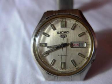 Seiko 5 Automatic Silver Watch