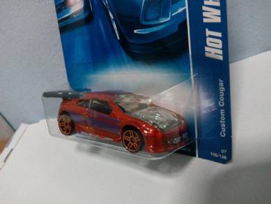 2007 Hotwheels Custom Cougar, Hot Wheels Star