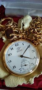 Vintage Watex swiss made pocket watch NOS