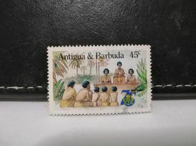 1985 Antigua Barbuda Stamp Girl Guides