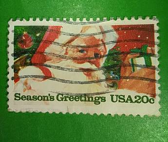 Stamp @ USA 20 Cent