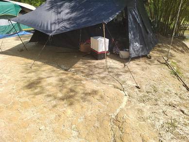 MK Village13 khemah luxury stylish tent automatic