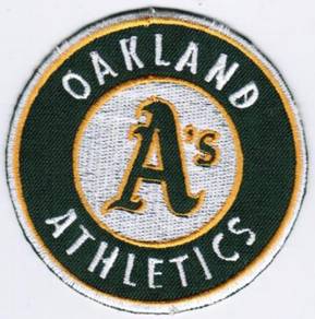 MLB Oakland Athletics Major League Baseball Patch