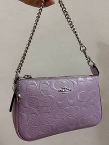 Coach Handbag Nolita 19 Light Purple