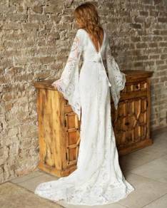 Boho wedding prom evening dress gown RB2268